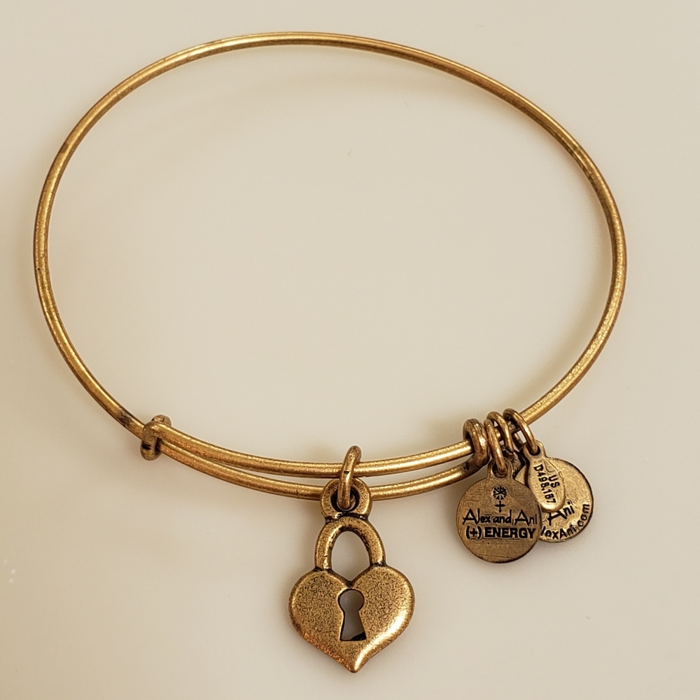 Alex and Ani Key to My Heart Bracelet